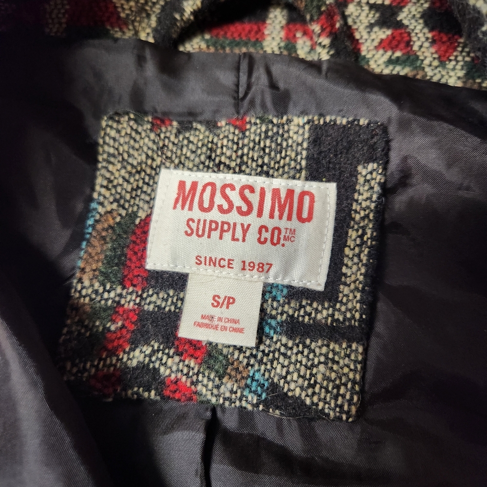 Mossimo Patterned Wool Blend Coat - image 3